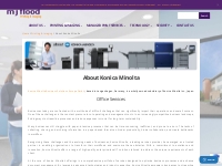 Konica Minolta Printers | MJ Flood
