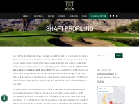 Shaft Profiling | MK Golf Technologies