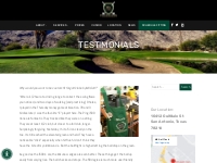 Testimonials | MK Golf Technologies