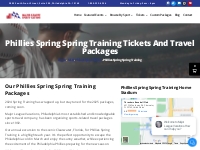 Phillies Spring Spring Training Travel And Sportcation | MLV
