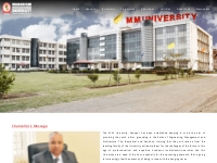  Chancellor Message – MMU Sadopur, Ambala (Maharishi Markandeshwar Uni
