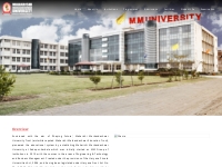 MMU Overview –MMU Sadopur, Ambala (Maharishi Markandeshwar University)