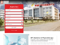  Bachelor of physiotherapy (BPT) admission form 2024, course details, 