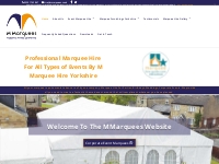 Yorkshire Marquee Hire | Marquee Hire Specialists