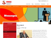 			Chairman's Message | MMIS (MM International School) Karnal, Haryan