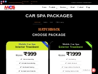 Car Spa Packages | Car Detailing Services In Chennai | Starts From 999