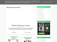 MobiTech Career: Mobile Repairing Training