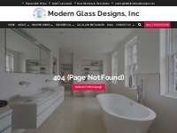 Info for contractors | Modern Glass Designs
