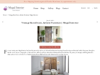    Vintage Furniture from India, Exquisite Interiors - Mogul Interior