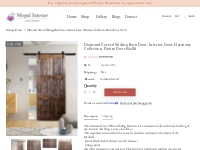    Unique Diamond Carved Sliding Barn   Pantry Interior Doors