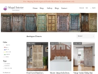    Buy Authentic Vintage Antique Doors   Carved Doors