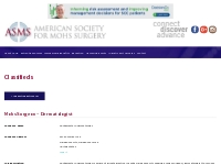 Job Postings | American Society for Mohs Surgery