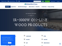 IR3000W On-Line: Wood Products | Moist Tech
