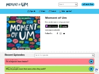 Moment of Um | Moment of Um