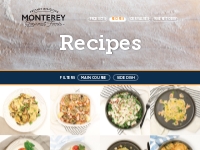 Recipes - Monterey Gourmet Foods