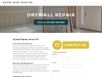 Drywall Repair Moore, Oklahoma - Moore Home Painting