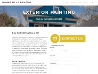 Exterior Painting Moore, Oklahoma - Moore Home Painting