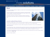 More Solutions Ltd   Lighting Control   Automation