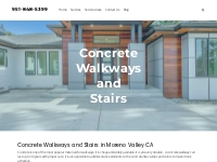 Concrete Walkways and Stairs - 951-848-5399