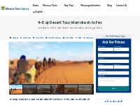 Best 4-Day Desert Tour Marrakech to Fes - [Private   Shared]