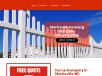       Fence Company | Fence Contractors | Morrisville, NC
