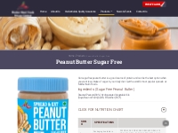 Peanut Butter Sugar Free   Mother Nutri Foods   Health Nutrition
