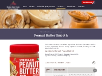Peanut Butter Smooth   Mother Nutri Foods   Health Nutrition