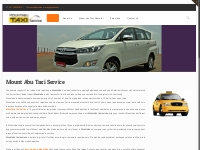 Mount abu Taxi Service | Mount abu Taxi | Taxi Service In Mount abu