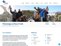 Thorong La Pass Trek