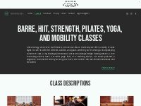 Strength +  Power Classes    Moveology Barre + Fitness Classes | Calga