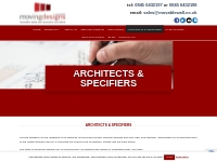 Architects Specification for Movable Walls - Moving Designs Ltd