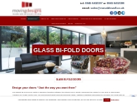 Glass Bi-Fold Doors - Moving Designs Limited