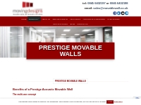 Movable Walls and Office Partitions - Moving Designs Limited