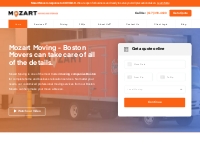  Boston Movers | Newton Movers | Local Movers in Boston - Mozart