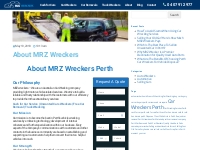 About MRZ Wreckers | Best Auto Wreckers in Perth