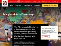 Maryland Arts Directory | Maryland State Arts Council