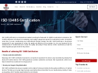 ISO 13485 Certification Consultancy for Medical Device - MSCi