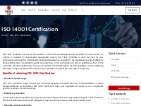 ISO 14001 (EMS) Certification Consultant Services - MSCi