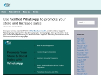 Use Verified WhatsApp to promote your store and increase sales   MSGCL