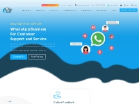 Whatsapp For Customer Support | Msgclub whatsapp business