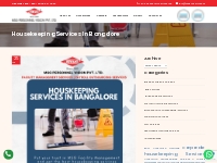 Housekeeping services in Bangalore | Delhi NCR | Mumbai