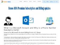 How to Get MSN Billing Help by MSN Phone Number?