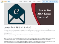 How to Get MSN Email Services?