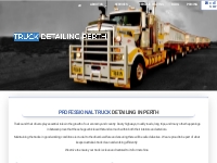 Truck Detailing Perth | Chrome Polishing | Red Dust Cleaning