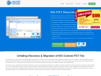 MS PST Recovery Software   Recover Damaged Outlook PST files