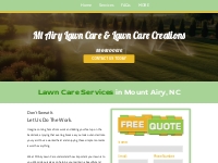       Professional Lawn Care Services | Mount Airy, NC