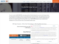 Dedicated Linux Servers - Linux Servers | MULTACOM