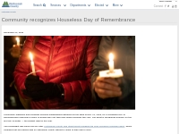Community recognizes Houseless Day of Remembrance | Multnomah County