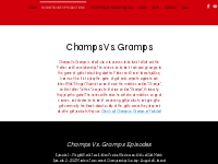 Champs Vs. Gramps Golf Program
