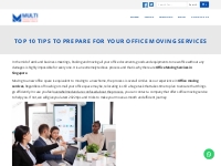 Top 10 Tips To Prepare For Your Office Moving Services 2022